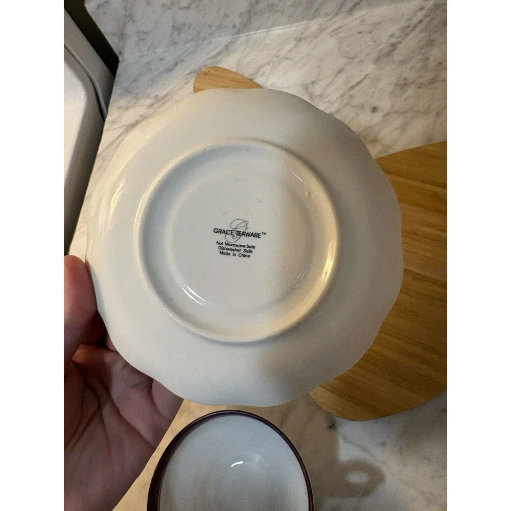 Grace Teaware Tea Cup & Saucer